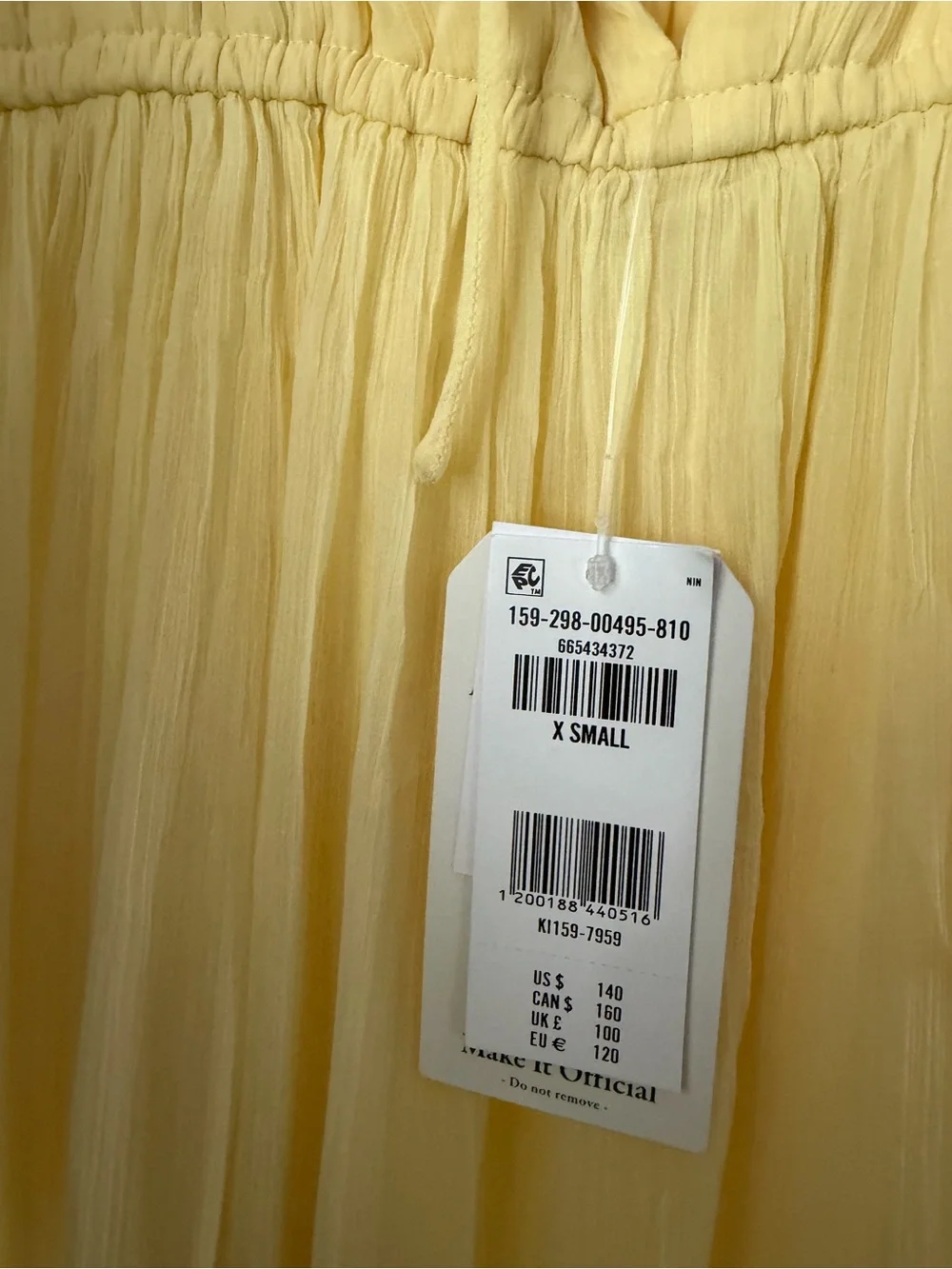 Abercrombie & Fitch new tags